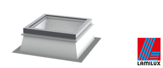 Flachdachfenster FE Aluminium & senkr. AK
