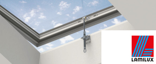 Öffnersysteme für Flachdachfenster & Lichtkuppeln